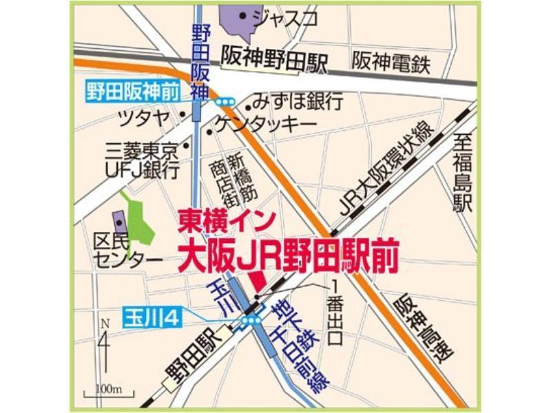 Toyoko Inn Osaka Jr Noda Ekimae Экстерьер фото